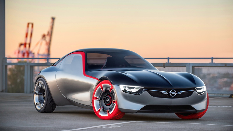 Supercar, View, GT, 4K, Concept, Opel, Front