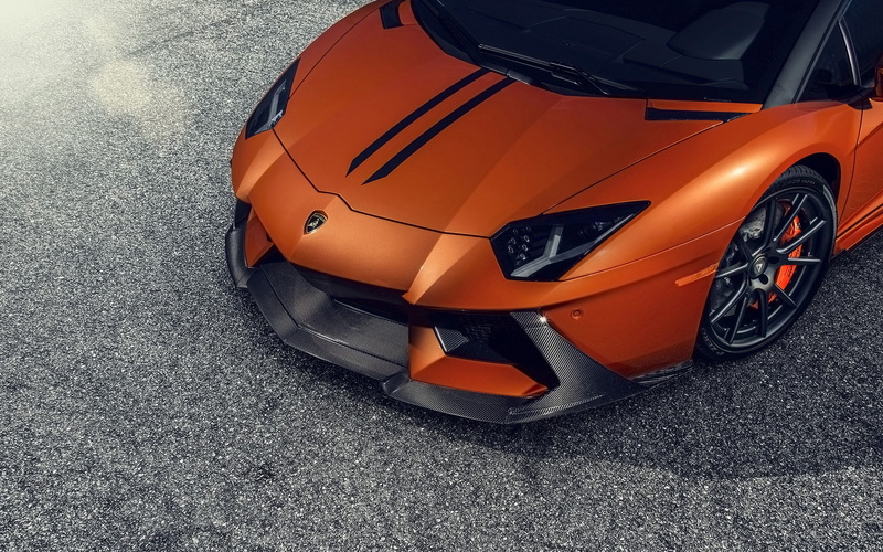 aventador, View, v, Supercar, Lamborghini, 1080P, Front