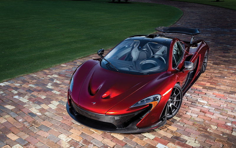 2K, McLaren, View, Supercar, Top, Red, p