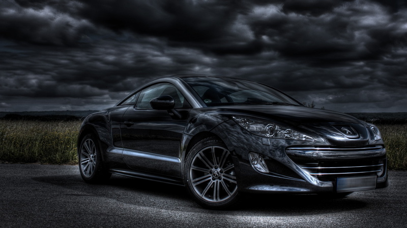 2K, view, front, vehicles, rcz, cars, peugeot