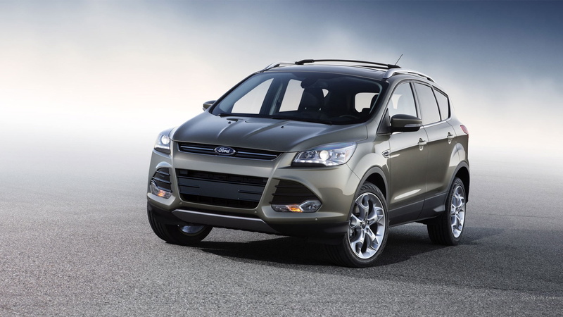 front angle view, Ford Escape, 1080P