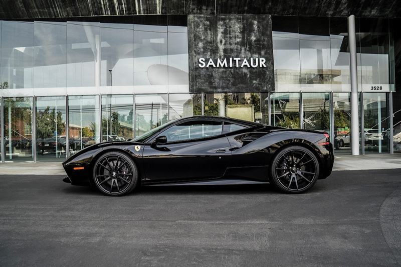 wheels, forgiato, ferrari, black, gtb, cars, 488, 720P