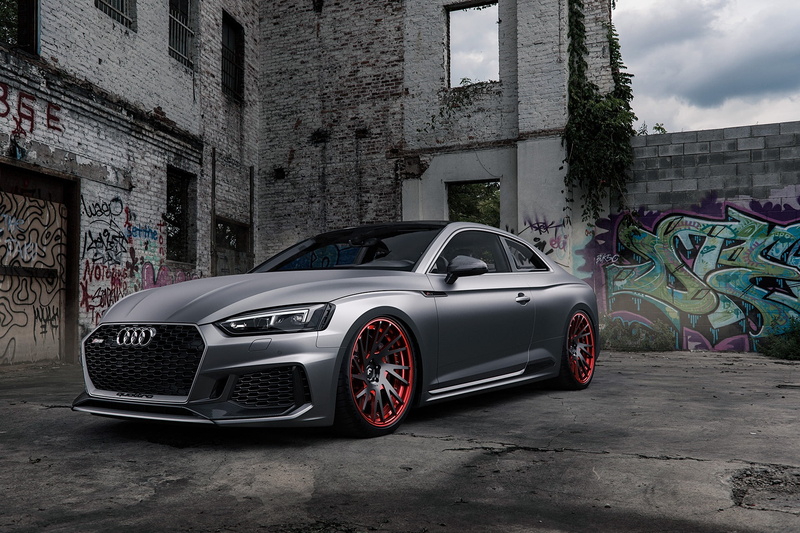 car, land vehicle, no people, audi, mode of transportation, garage, retro styled, motor vehicle, city, 1080P, vintage car, rs5, graffiti, outdoors, building exterior