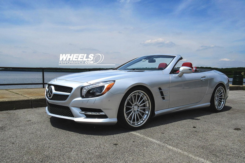 tuning, convertible, 720P, mercedes, sl550, wheels, cars, forgiato