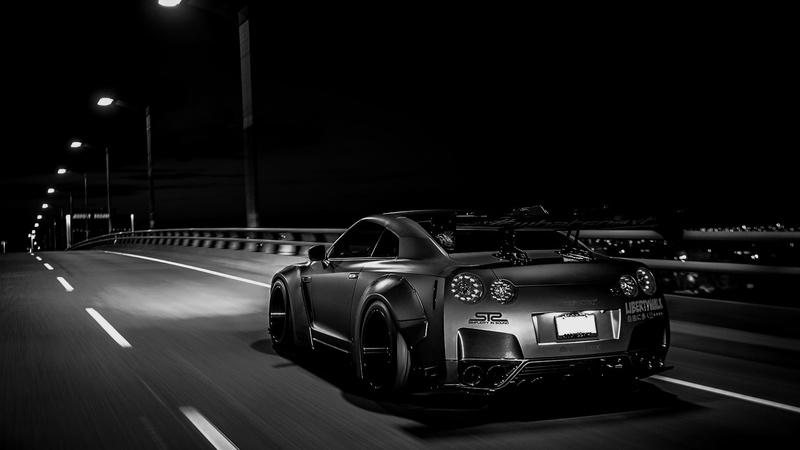 Nissan GTR, Liberty Walk, 1080P, Tuning, Nissan Skyline GT R R35