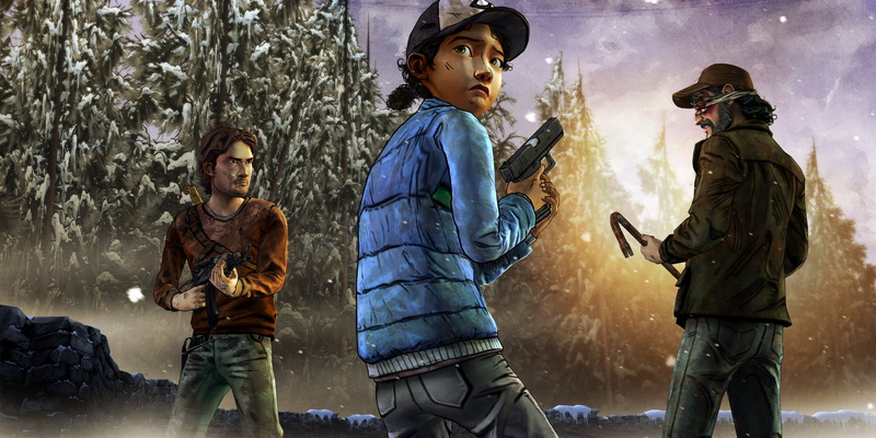 conflict, Weapons, Clementine, group of people, adult, Survivors, A Telltale Games Series, The Walking Dead: Season 2, gun, Episode 4, pc, young adult