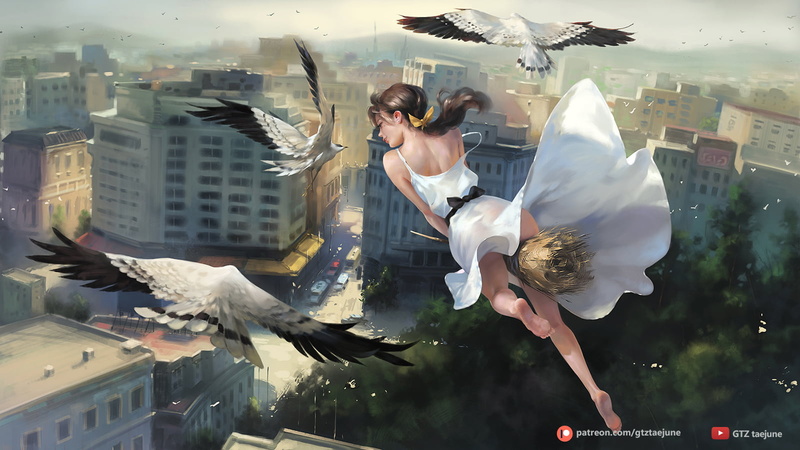 720P, digital art, Taejune Kim