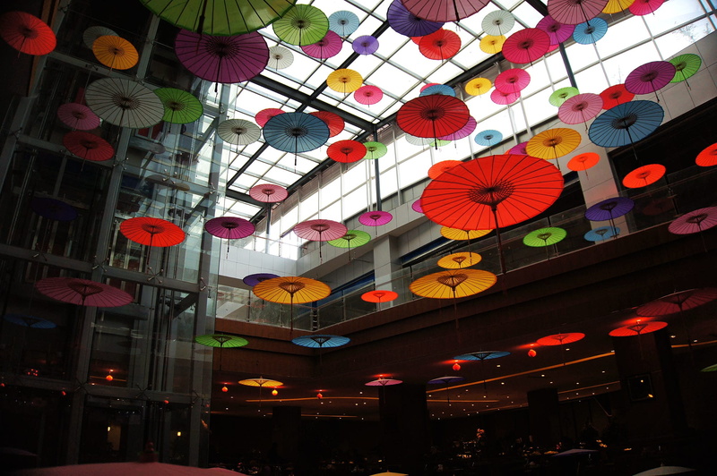 1080P, Japan, Asian architecture, colorful, Japanese umbrella