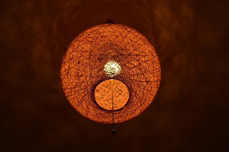 bamboo, hanging, food and drink, orange color, brown, warmth, creativity, celebration, 5K, wood - material, night, night light, light, night photography