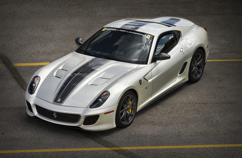 Ferrari, silver, Ferrari 599 GTO, 1080P, GTO, gray, 599