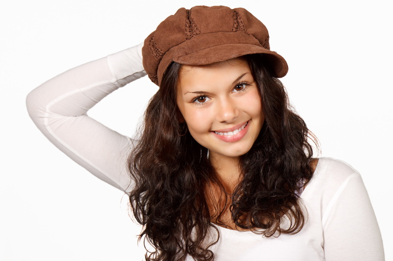 happiness, adult, young, smile, cheerful, lady, smiling, sleeved, young women, women, long Hair, looking at camera, neck, brown, white, fashion, young Adult