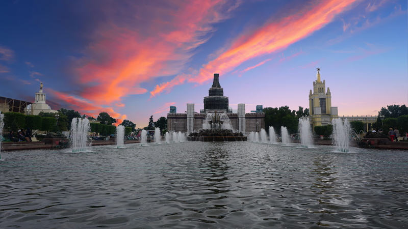 government, sky, landscape, fountain, gray, reflection, garden, waterfall, nature, structure, light, history, sunset, travel destinations, white, red, water
