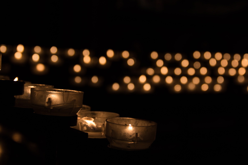 fire - natural phenomenon, indoors, candle, supplication, commemoration, pray, lighting equipment, decoration, glowing, quiet, prayer, service, candle light
