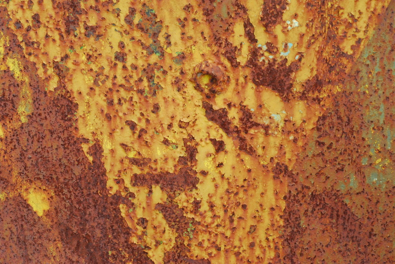 close-up, backgrounds, indoors, metal, brown, background, no people, orange color, oxide, 4K, lichen, pattern, damaged, textured, yellow, rough, detail