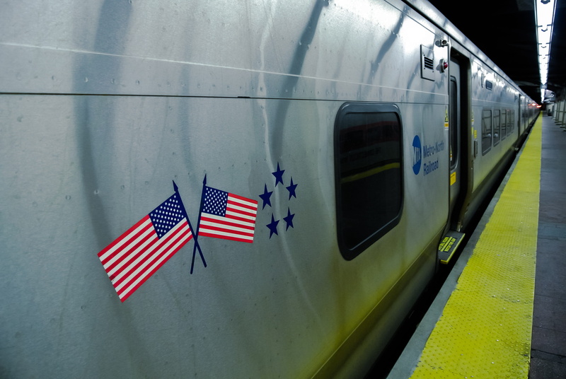 freedom, striped, pathways, patriotism, rails, day, flag, railway, trains, nyc, train, locomotive, shape, no people, 4K, machine, rail transportation