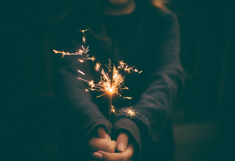 burning, focus on foreground, human Hand, light - Natural Phenomenon, year, 4K, one person, men, holding, fire - Natural Phenomenon, males, glowing, dark