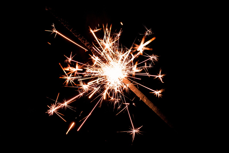 nature, sparks, burning, bright, no people, glowing, celebration, firework, holiday, new Years Eve, dark, black Color, igniting, party - Social Event, colors