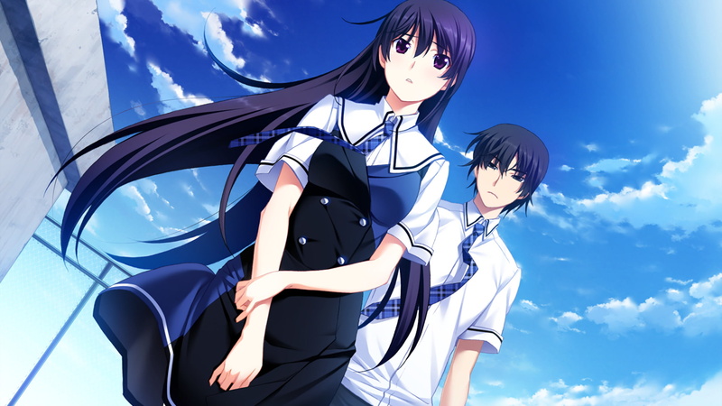 1080P, Grisaia No Kajitsu, Anime, Yumiko Sakaki, Yuuji Kazami, Grisaia (Series)