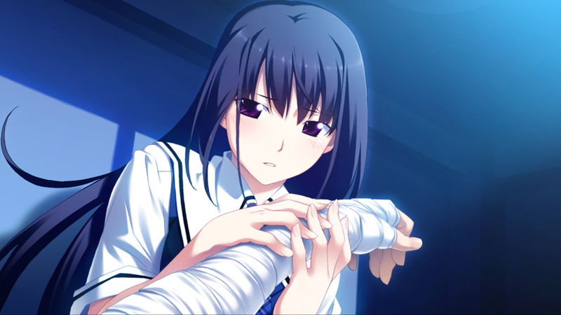 real people, leisure activity, young adult, Grisaia No Kajitsu, looking at camera, Grisaia (Series), Sakaki Yumiko, headshot, Anime, 1080P, child, portrait