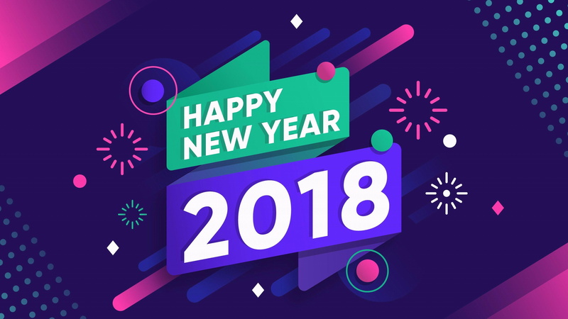 dot, purple, technology, defocused, illuminated, graphics, western script, happy new year, celebration, backgrounds, material design, communication, sign