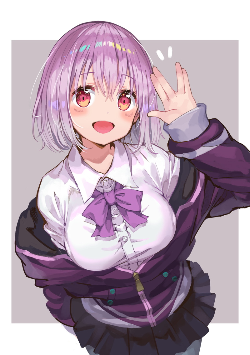 artwork, 2D, anime girls, 2K, anime, Shinjou Akane, digital art, SSSS.GRIDMAN