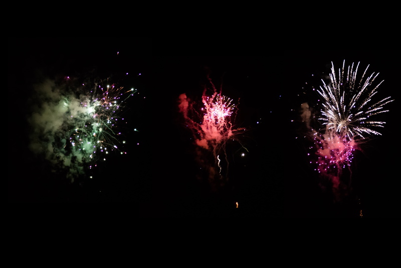 event, motion, nature, outdoors, light, smoke - physical structure, glowing, celebration, firework display, sparks, black background, stars, illuminated