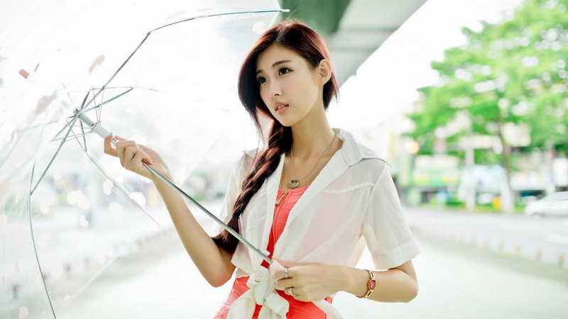 ting, pure and beautiful, urban, photo, kila, ling, kila jingjing outdoor photo, umbrellas, 1080P, jingjing, pure, liu, outdoor, kila jingjing liu ting ling
