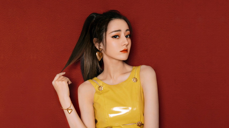 Black Hair, Earrings, Chinese, Dilraba Dilmurat, Actress, Lipstick, 1080P, Actresses