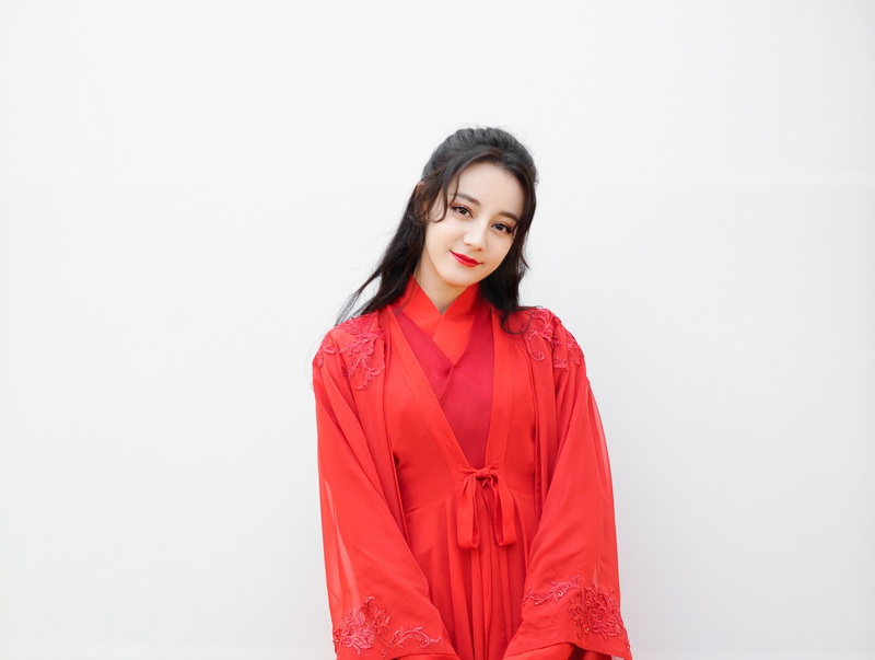 Actresses, Actress, Black Hair, Chinese, Lipstick, Dilraba Dilmurat, 2K