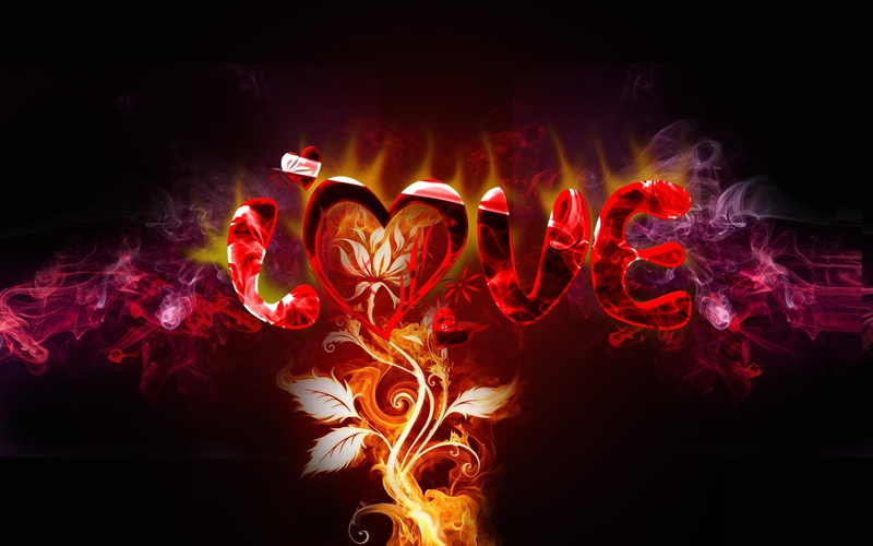 nature, pattern, Love, Fire, arts culture and entertainment, close-up, motion, no people, fire - natural phenomenon, 1080P, Colors, black background, burning