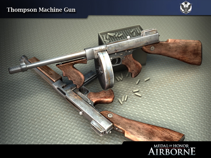 ammo, call, duty, machine, thompson, 720P, submachine, military, gun, rifle, weapon