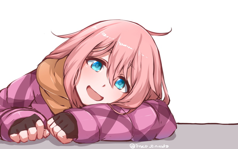 1080P, Nadeshiko Kagamihara, anime, Yuru Camp