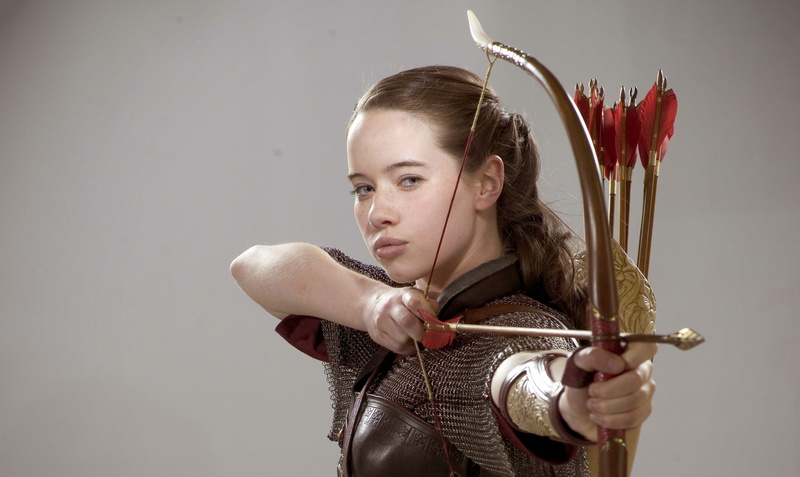 archery, 4k, weapon, adult, 4K, musical instrument, girls, hd, clothing, young women, young adult, studio shot, hairstyle, beautiful woman, arrow - bow and arrow