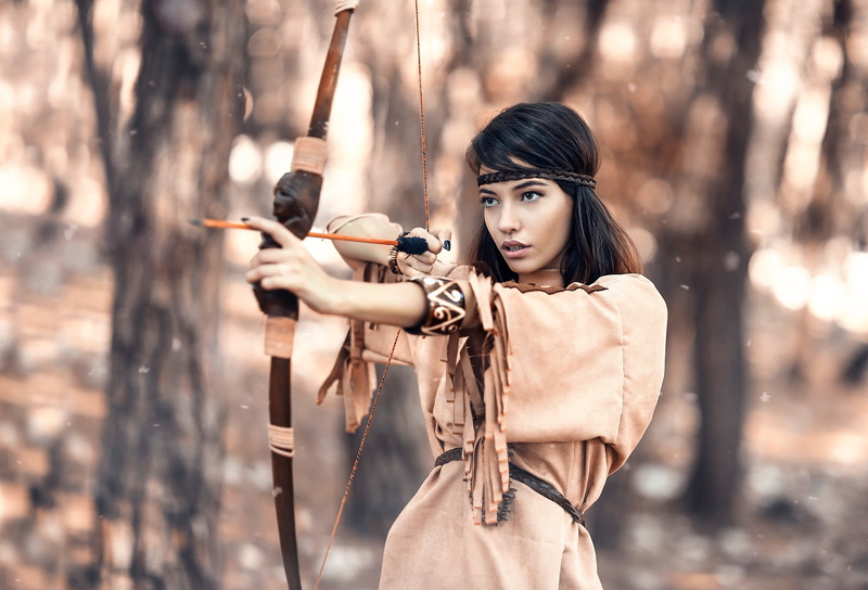 arrows, Arrow, 1080P, archery, archer, women, bow