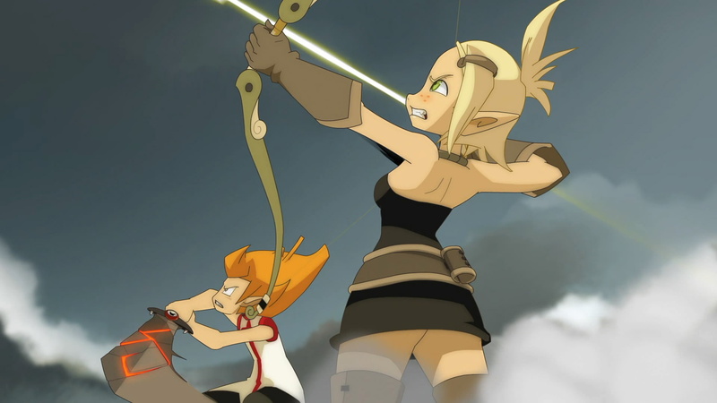 1080P, bow, wakfu, arrow, hd, cartoon/comic