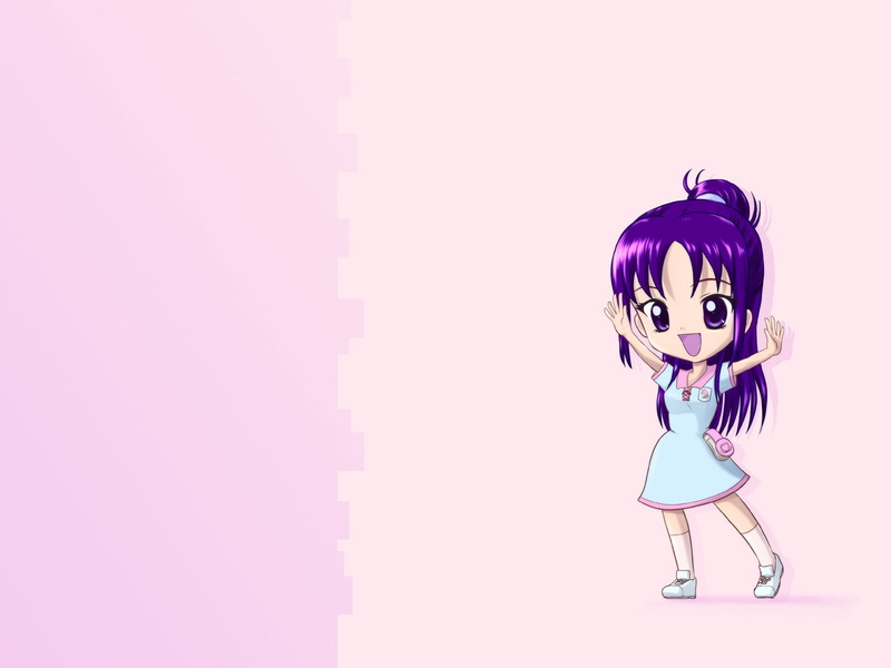 female, standing, indoors, purple, beauty, futari wa pretty cure splash star, arts culture and entertainment, representation, girl, illustration, studio shot
