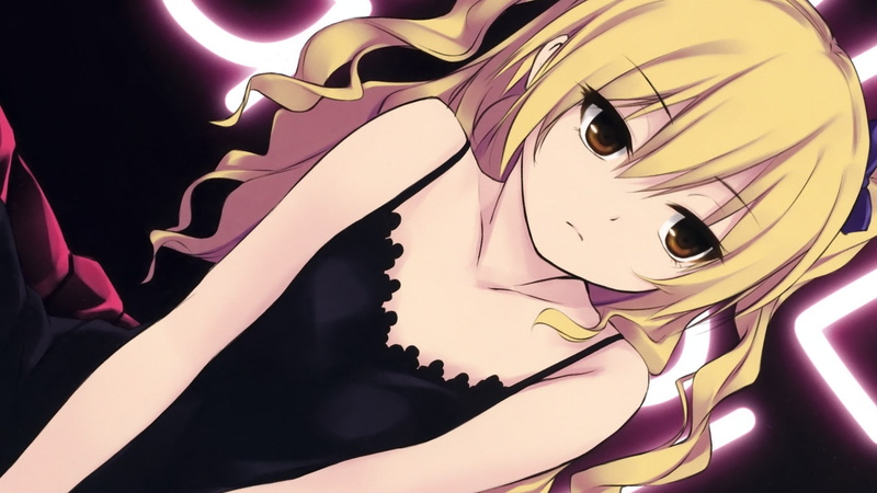 twintails, blondes, hd, x, girl, video, nanjou, coffeekizoku, wallp, art, people, 1080P, rena, Video Games, cure, dress, games, long, hair
