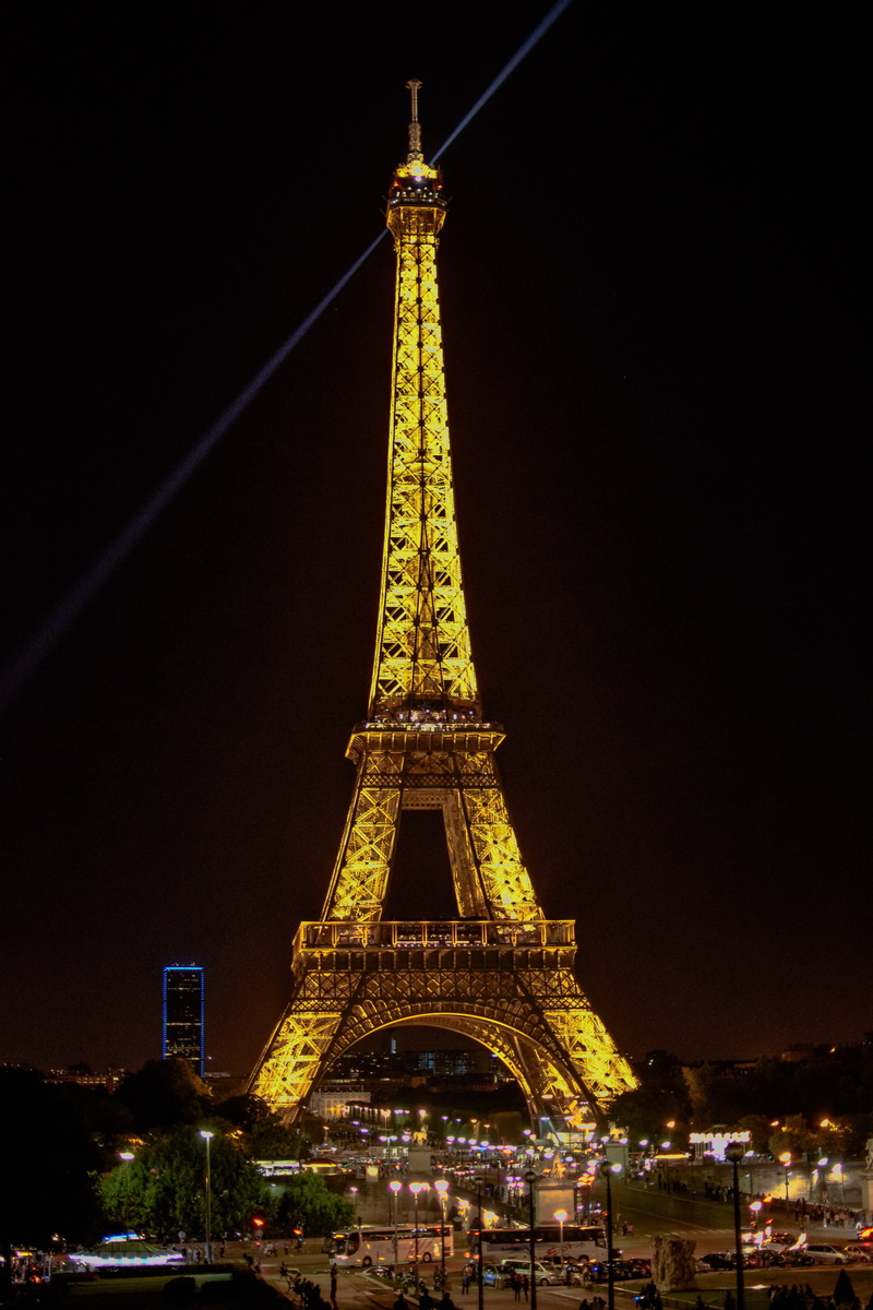 building, night, places of interest, spire, skyscraper, city, travel destinations, city life, built structure, sky, france, eiffel, tourism, paris, travel