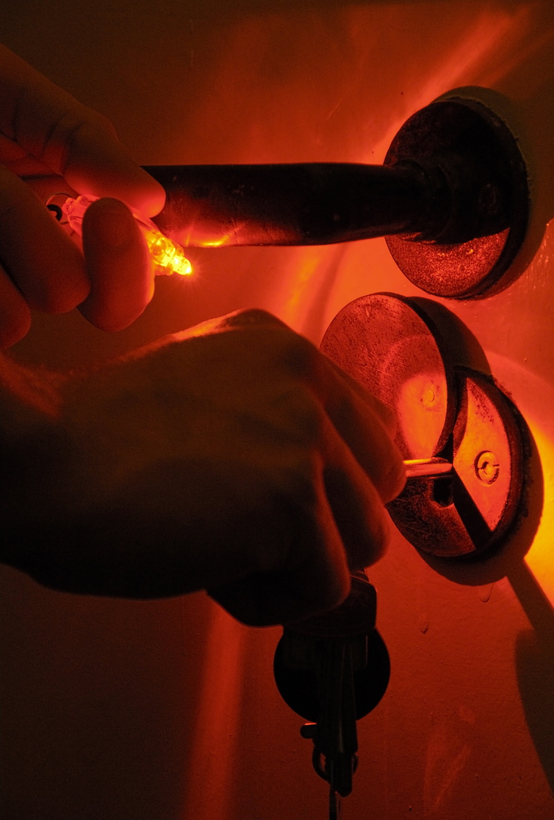 orange color, skill, metal, close-up, human Hand, security, car, burglary, flame, close, real people, working, close up, occupation, key service, night