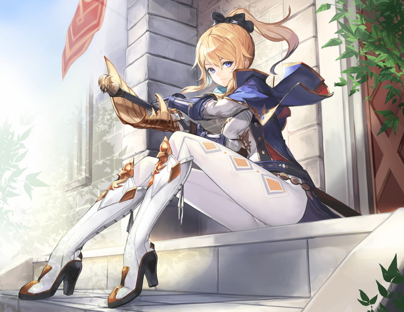 720P, anime girls, Jean (Genshin Impact), Genshin Impact