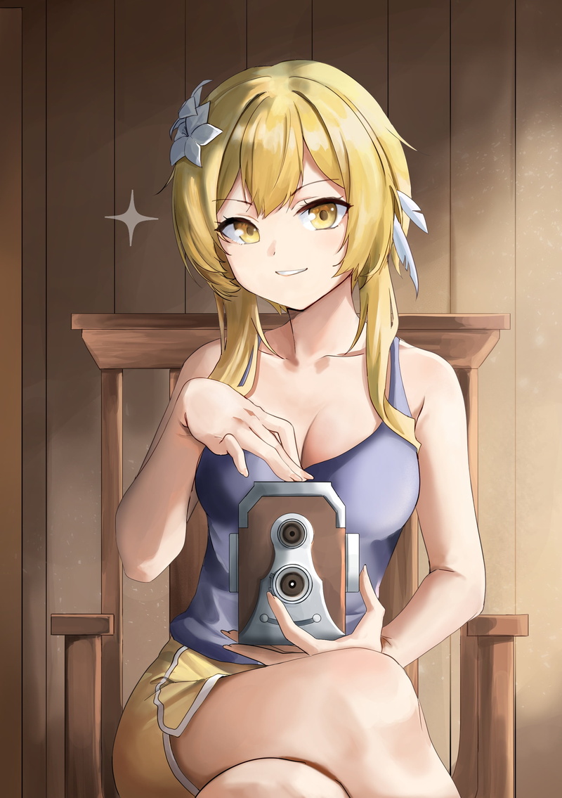 Genshin Impact, anime girls, Lumine (Genshin Impact), 2K