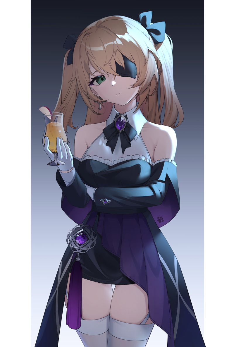 Fischl (Genshin Impact), Genshin Impact, 4K, anime girls