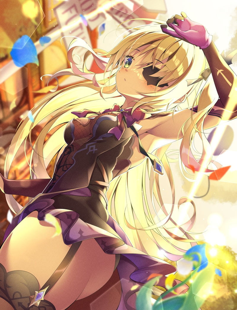Genshin Impact, 720P, anime girls, Fischl (Genshin Impact)