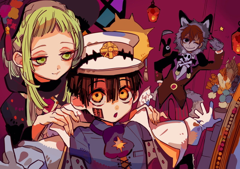 Sakura Nanamine, Anime, Mokke (Jibaku Shounen Hanako-kun), Natsuhiko Hyuuga, Jibaku Shounen Hanako-kun, 1080P