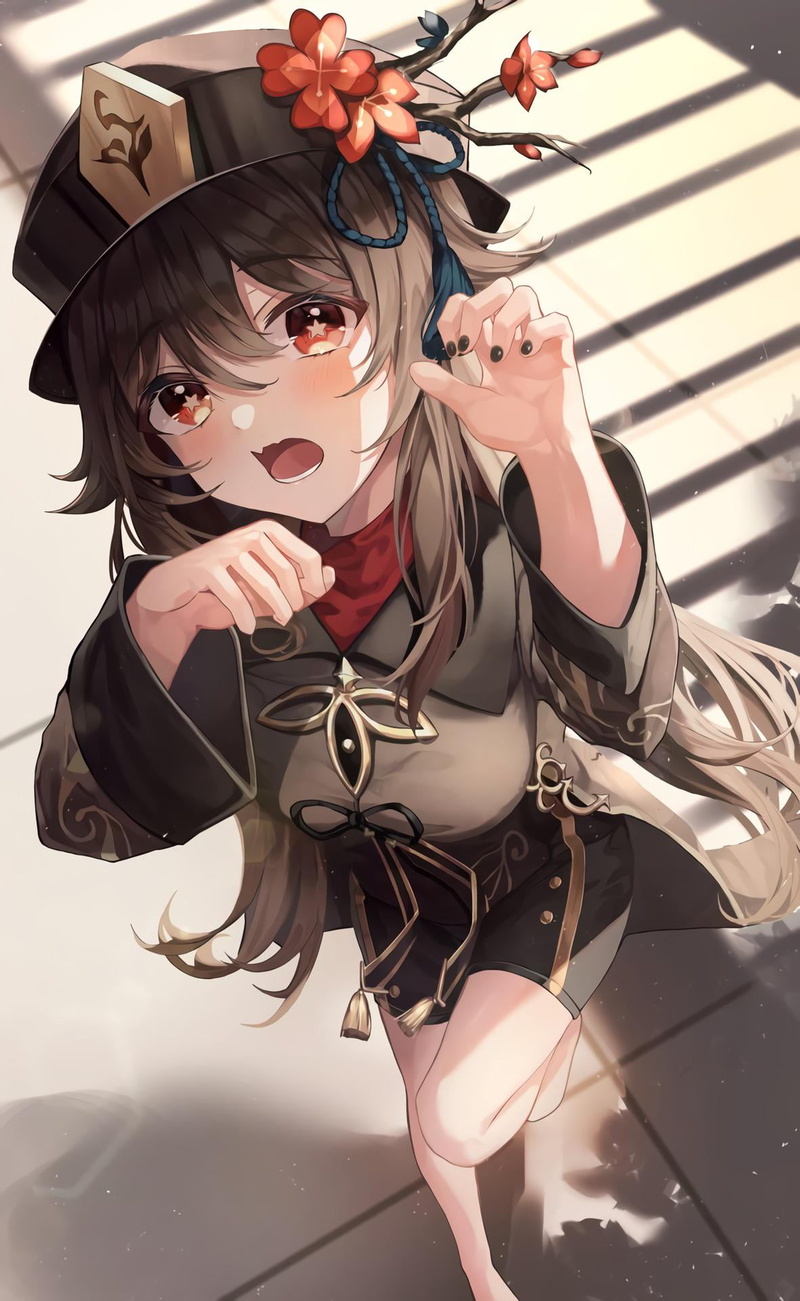 1080P, Genshin Impact, anime girls, Hutao(Genshin Impact)