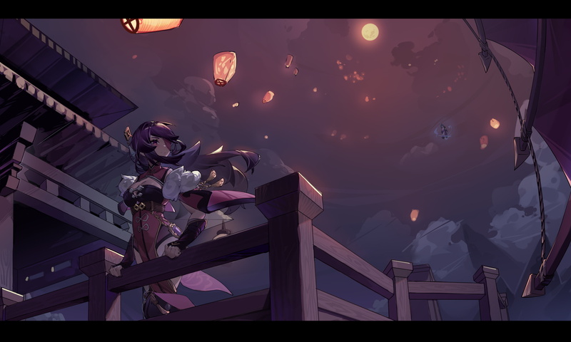 anime girls, 2K, Genshin Impact, Beidou (Genshin Impact)