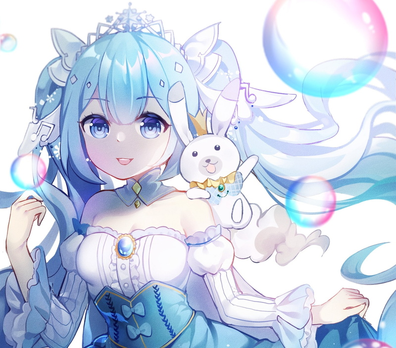 1080P, Vocaloid, Anime, Yuki Miku