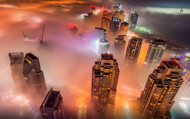 city life, modern, sky, no people, skyscraper, building, hd, architecture, dubai, city, office, cloud - sky, financial district, tall - high, desktop, tower