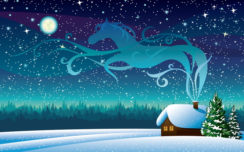 star - space, architecture, building exterior, moon, beauty in nature, full, 2K, night, cold temperature, christmas, built structure, starry, uhd, outdoors
