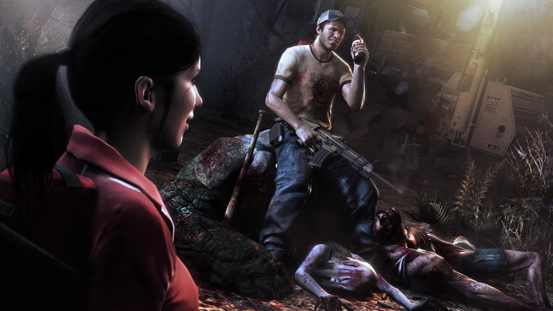 anger, game, Ellis, dead, young men, indoors, left 4 dead 2, government, communication, crime, dark, aggression, fun, males, sitting, Zoey, young Adult